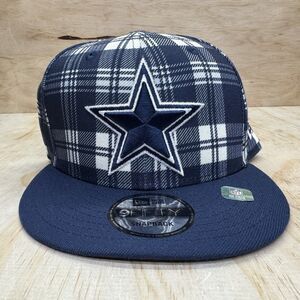 NEW Dallas Cowboys New Era 2024 Sideline Statement 9FIFTY Snapback Hat Navy Blue